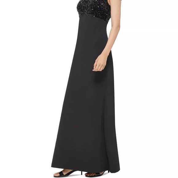 CALVIN KLEIN Women's Sequined-Bodice Evening Gown - Picture 3 of 4
